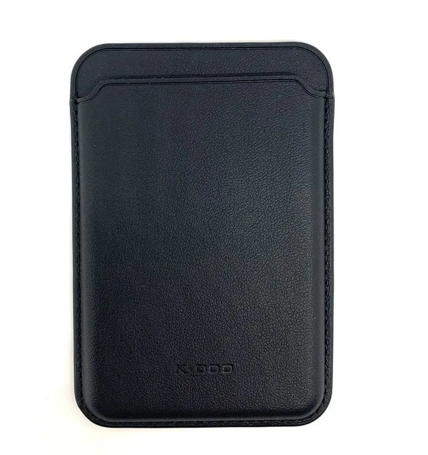 картинка Визитница-картхолдер K-DOO Leather Wallet c поддержкой беспроводной зарядки от Лиги запчастей