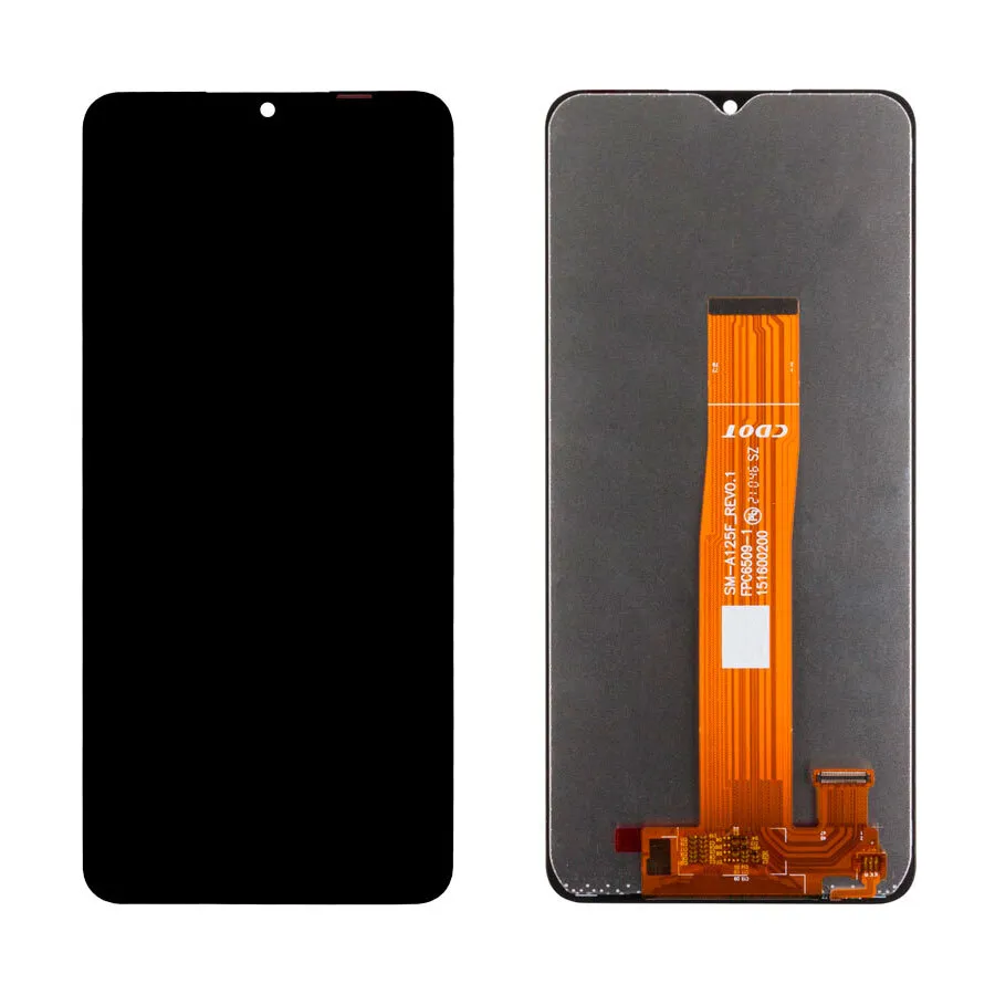 картинка Дисплей для Samsung A022G (Samsung A02) в сборе с тачскрином Черный от Лиги запчастей